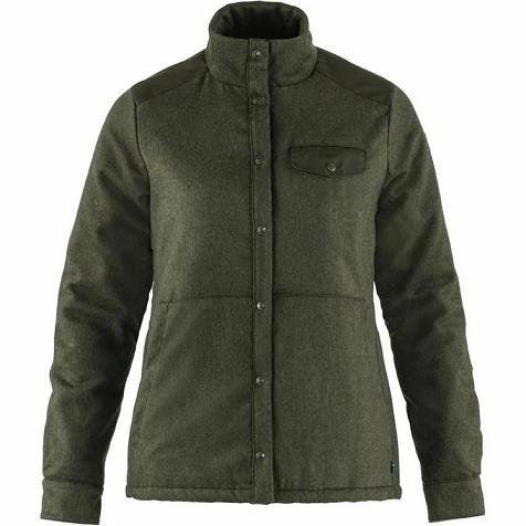 Fjallraven Greenland Sweater Green Singapore For Women (SG-20617)